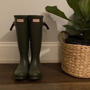Green Hunter Tall Boots